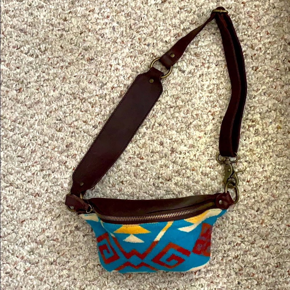 Pendleton Wool and Leather Fanny Pack